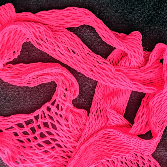 Hot Pink Fishnets - Picture 4 of 7